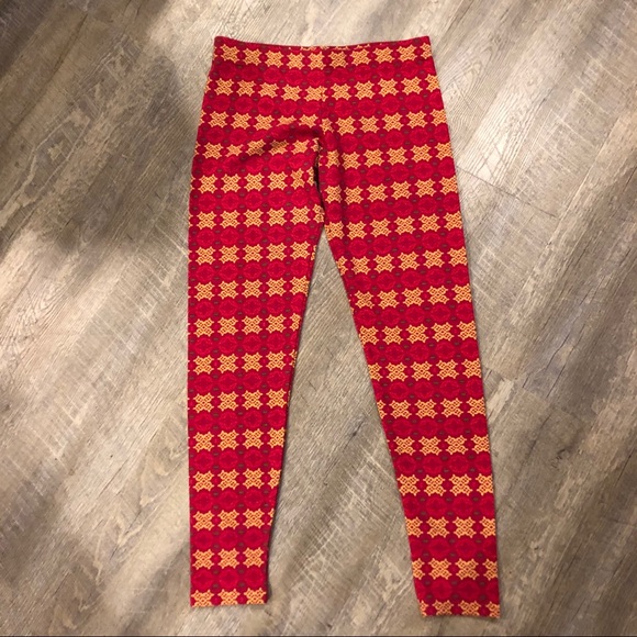 Xs Threads 4 Thought Womens Firefly Legging Red